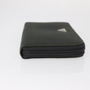PRADA Long Wallet Nylon Khaki Auth 153670-4