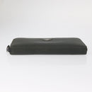 PRADA Long Wallet Nylon Khaki Auth 153670-7