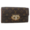 LOUIS VUITTON Monogram Etoile Portefeiulle Sarah Long Wallet M66556 Auth 153672-1
