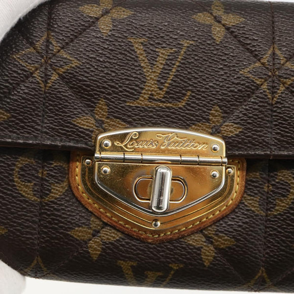 LOUIS VUITTON Monogram Etoile Portefeiulle Sarah Long Wallet M66556 Auth 153672
