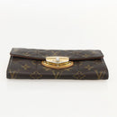 LOUIS VUITTON Monogram Etoile Portefeiulle Sarah Long Wallet M66556 Auth 153672-7