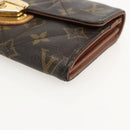 LOUIS VUITTON Monogram Etoile Portefeiulle Sarah Long Wallet M66556 Auth 153672-8