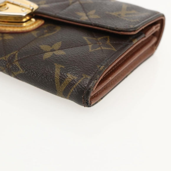LOUIS VUITTON Monogram Etoile Portefeiulle Sarah Long Wallet M66556 Auth 153672