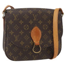 LOUIS VUITTON Monogram Saint Cloud GM Shoulder Bag M51242 LV Auth 153675-1