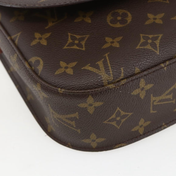 LOUIS VUITTON Monogram Saint Cloud GM Shoulder Bag M51242 LV Auth 153675
