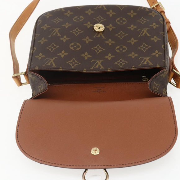 LOUIS VUITTON Monogram Saint Cloud GM Shoulder Bag M51242 LV Auth 153675