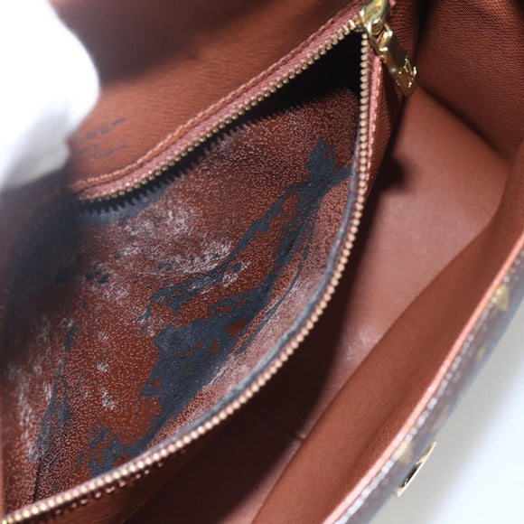 LOUIS VUITTON Monogram Saint Cloud GM Shoulder Bag M51242 LV Auth 153675