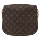 LOUIS VUITTON Monogram Saint Cloud GM Shoulder Bag M51242 LV Auth 153675-2