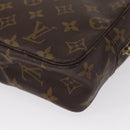 LOUIS VUITTON Monogram Trousse Toilette 28 Clutch Bag M47522 LV Auth 153677V-16