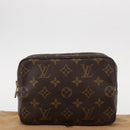 LOUIS VUITTON Monogram Trousse Toilette 28 Clutch Bag M47522 LV Auth 153677V-12