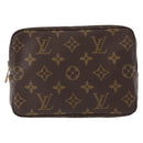 LOUIS VUITTON Monogram Trousse Toilette 28 Clutch Bag M47522 LV Auth 153677V-13
