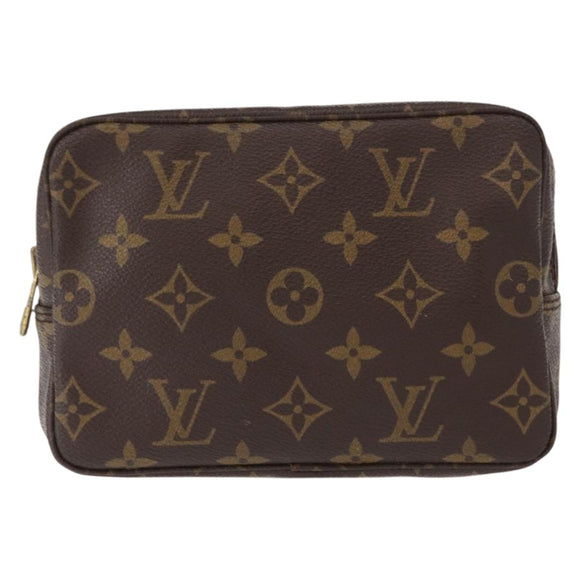 LOUIS VUITTON Monogram Trousse Toilette 28 Clutch Bag M47522 LV Auth 153677V