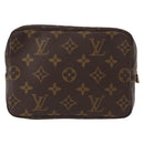 LOUIS VUITTON Monogram Trousse Toilette 28 Clutch Bag M47522 LV Auth 153677V-2