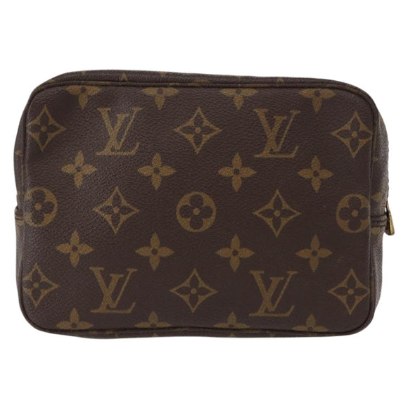 LOUIS VUITTON Monogram Trousse Toilette 28 Clutch Bag M47522 LV Auth 153677V