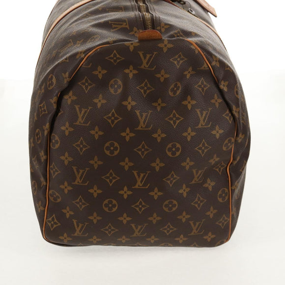 LOUIS VUITTON Monogram Keepall 60 Boston Bag M41422 LV Auth 153679V