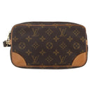 LOUIS VUITTON Monogram Marly Dragonne PM Clutch Bag M51827 LV Auth 153680V-13