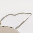 PRADA Hand Bag Nylon 2way Gold Light green Auth 153682-14