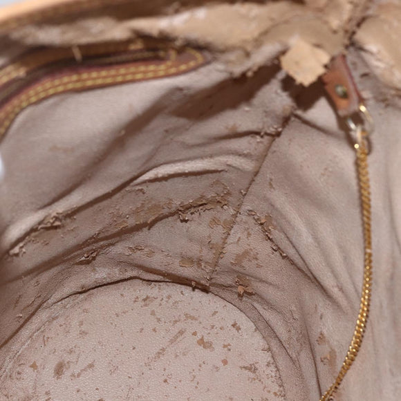 LOUIS VUITTON Monogram Bucket GM Shoulder Bag M42236 LV Auth 153687