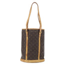 LOUIS VUITTON Monogram Bucket GM Shoulder Bag M42236 LV Auth 153687-2