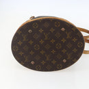 LOUIS VUITTON Monogram Bucket GM Shoulder Bag M42236 LV Auth 153687-5