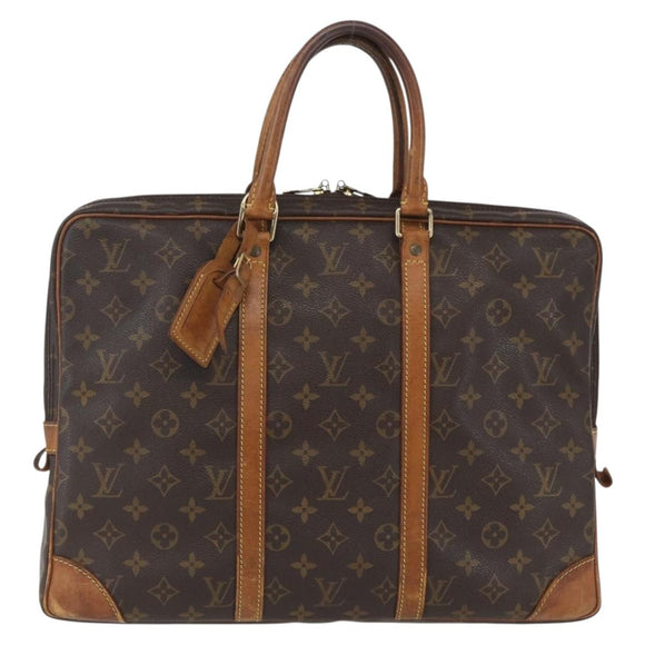 LOUIS VUITTON Monogram Porte Documents Voyage Business Bag M53361 LV Auth 153692