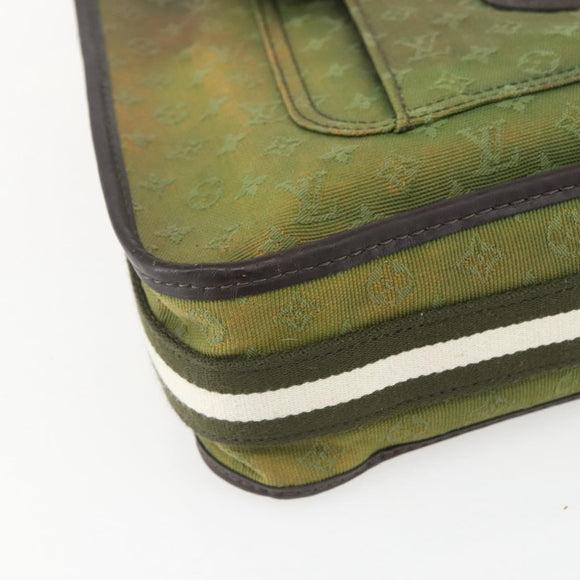 LOUIS VUITTON Monogram Mini Bussus Marie Kate Bag TST Khaki M92324 Auth 153693