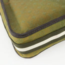 LOUIS VUITTON Monogram Mini Bussus Marie Kate Bag TST Khaki M92324 Auth 153693-16