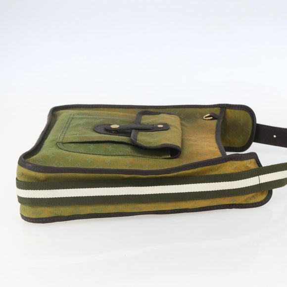 LOUIS VUITTON Monogram Mini Bussus Marie Kate Bag TST Khaki M92324 Auth 153693