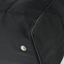 PRADA Boston Bag Nylon Black Silver Auth 153694-9