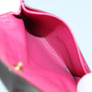 LOUIS VUITTON Monogram Key Case Wallet 6 Set White Black LV Auth 153695-14