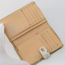 LOUIS VUITTON Monogram Key Case Wallet 6 Set White Black LV Auth 153695-5