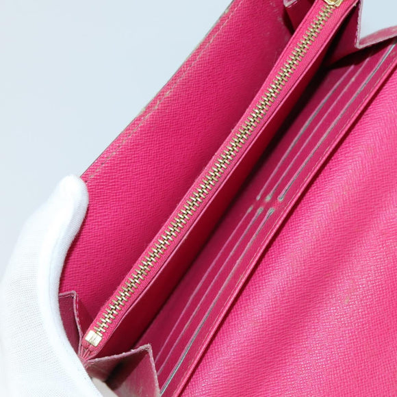 LOUIS VUITTON Monogram Key Case Wallet 6 Set White Black LV Auth 153695