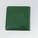 LOUIS VUITTON Epi Pass Case Key Case Wallet 5 Set Green LV Auth 153696-14