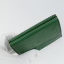LOUIS VUITTON Epi Pass Case Key Case Wallet 5 Set Green LV Auth 153696-21
