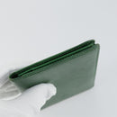 LOUIS VUITTON Epi Pass Case Key Case Wallet 5 Set Green LV Auth 153696-28