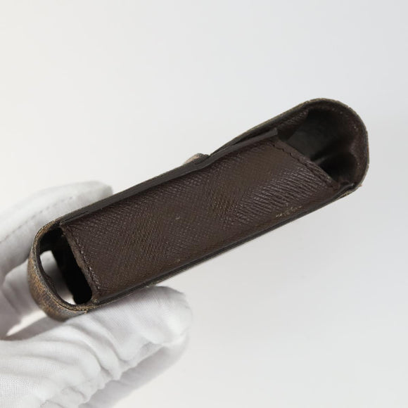 LOUIS VUITTON Monogram Damier Ebene Etui Cigarette Case 4 Set LV Auth 153697