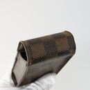 LOUIS VUITTON Monogram Damier Ebene Etui Cigarette Case 4 Set LV Auth 153697-11