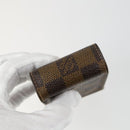 LOUIS VUITTON Monogram Damier Ebene Etui Cigarette Case 4 Set LV Auth 153697-12