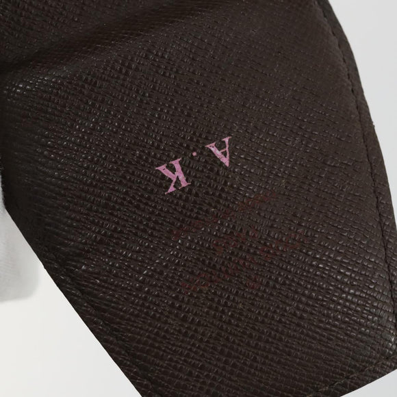 LOUIS VUITTON Monogram Damier Ebene Etui Cigarette Case 4 Set LV Auth 153697