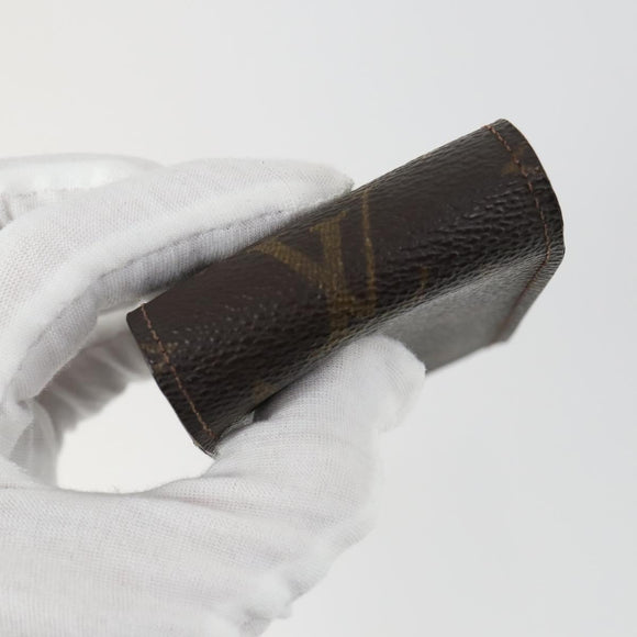 LOUIS VUITTON Monogram Damier Ebene Etui Cigarette Case 4 Set LV Auth 153697