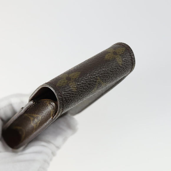 LOUIS VUITTON Monogram Damier Ebene Etui Cigarette Case 4 Set LV Auth 153697