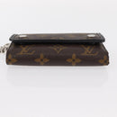 LOUIS VUITTON Monogram Macassar Porte Feuille Compact Wallet M60167 Auth 153698-5