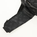 LOUIS VUITTON Monogram Eclipse Bum Bag Shoulder Bag M42906 LV Auth 153700V-19