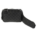 LOUIS VUITTON Monogram Eclipse Bum Bag Shoulder Bag M42906 LV Auth 153700V-2