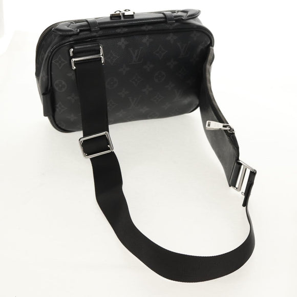 LOUIS VUITTON Monogram Eclipse Bum Bag Shoulder Bag M42906 LV Auth 153700V