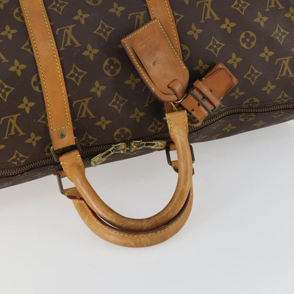 LOUIS VUITTON Monogram Keepall 50 Boston Bag M41426 LV Auth 153701