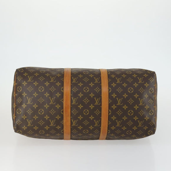 LOUIS VUITTON Monogram Keepall 50 Boston Bag M41426 LV Auth 153701