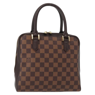 LOUIS VUITTON Damier Ebene Brera Hand Bag N51150 LV Auth 153702V