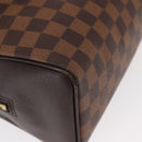 LOUIS VUITTON Damier Ebene Brera Hand Bag N51150 LV Auth 153702V-17