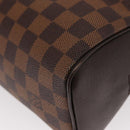 LOUIS VUITTON Damier Ebene Brera Hand Bag N51150 LV Auth 153702V-18